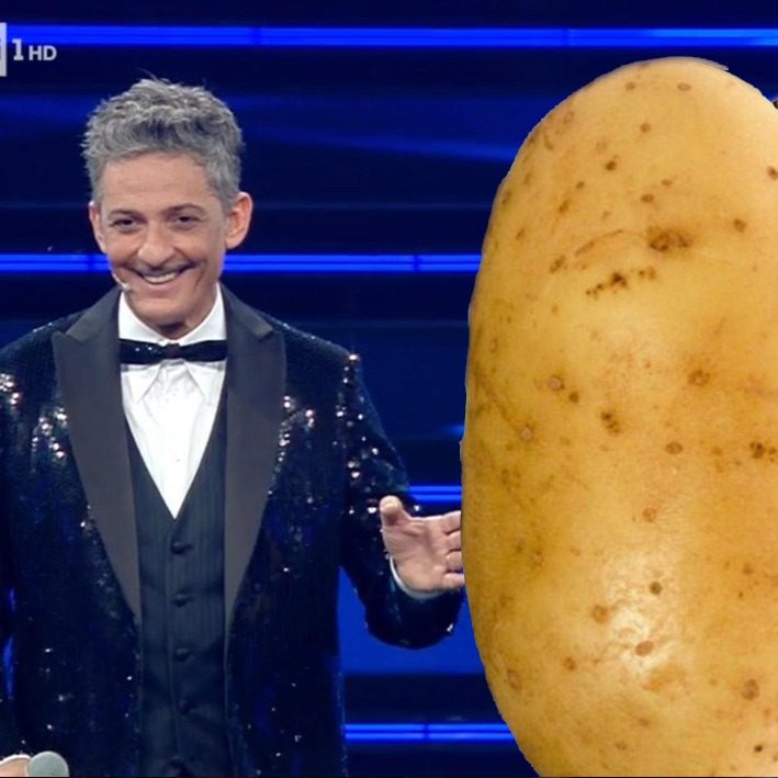 Amorino e patato al festival di Sanremo 2021