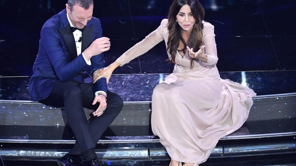 Sabrina Ferilli e Amadeus