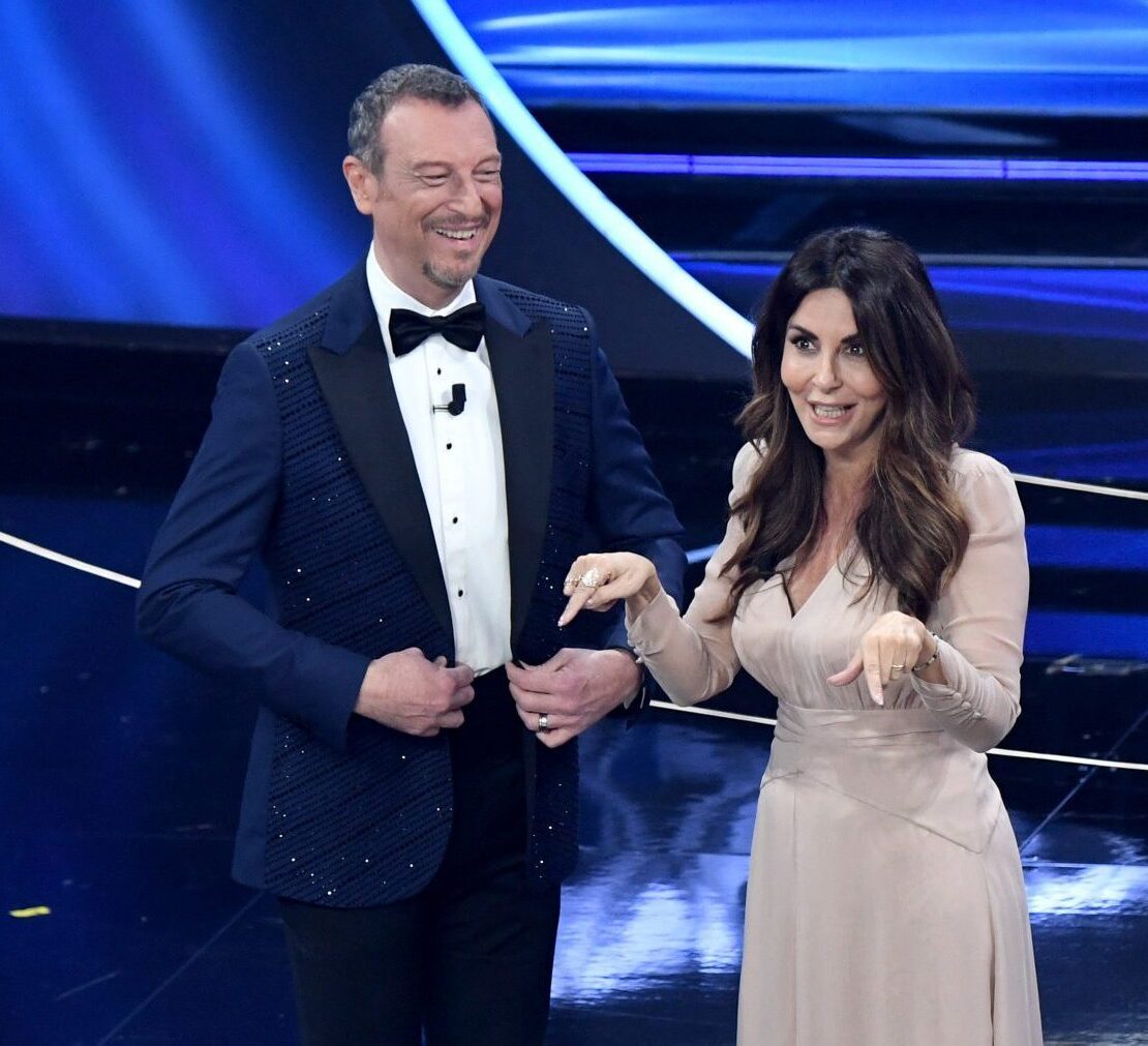 Sabrina Ferilli e Amadeus