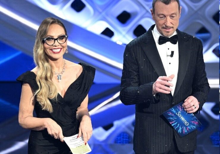 Ornella Muti e Amadeus sono la coppia della prima serata