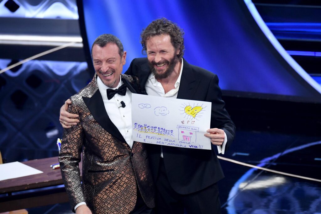Amadeus e Jovanotti