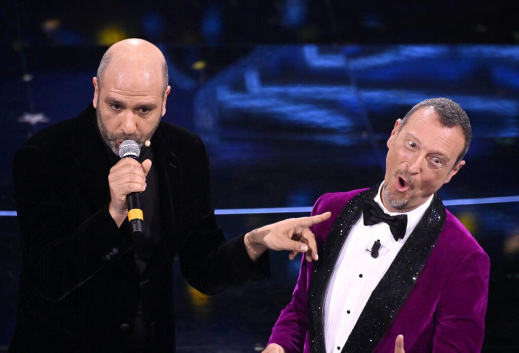 Checco Zalone e Amadeus