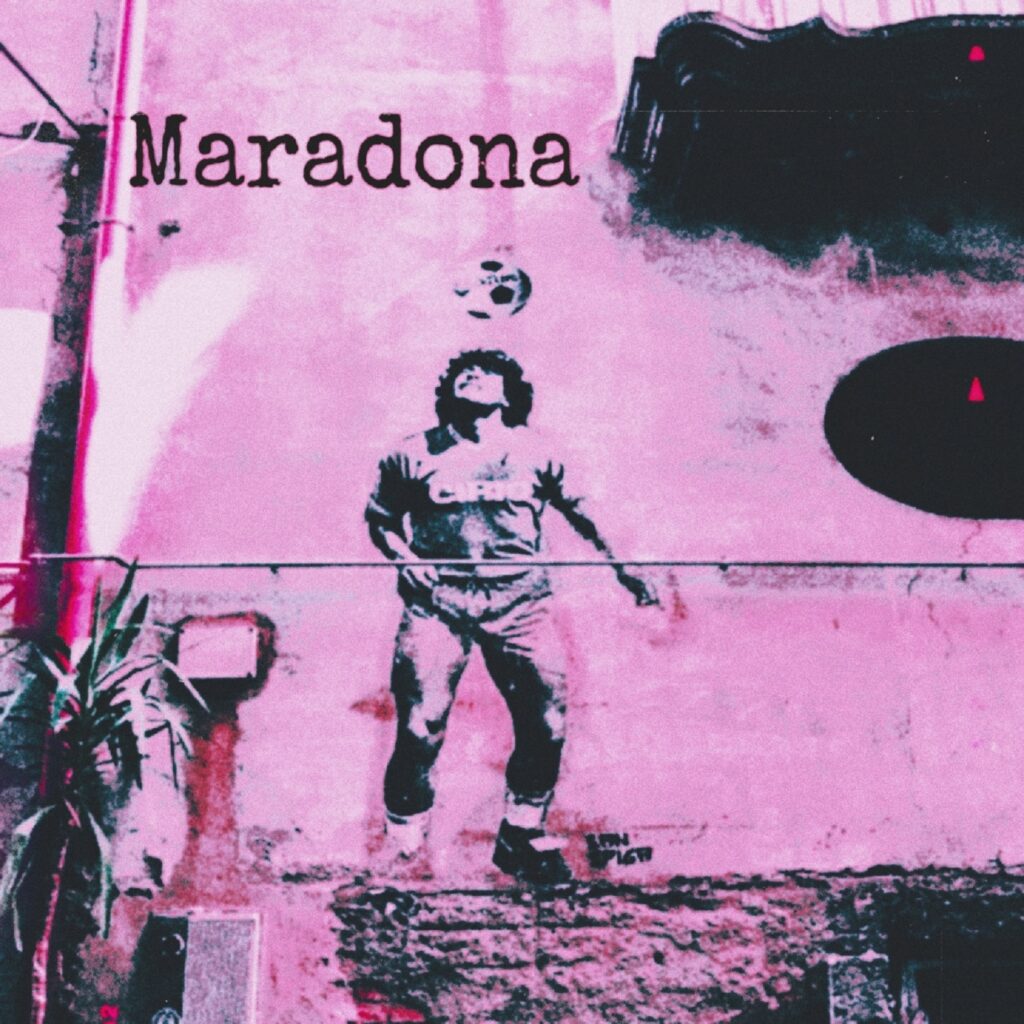 la cover di Maradona di Z4R