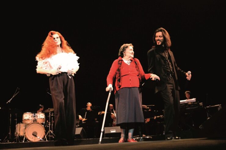 Alda Merini, Milva e Giovanni Nuti