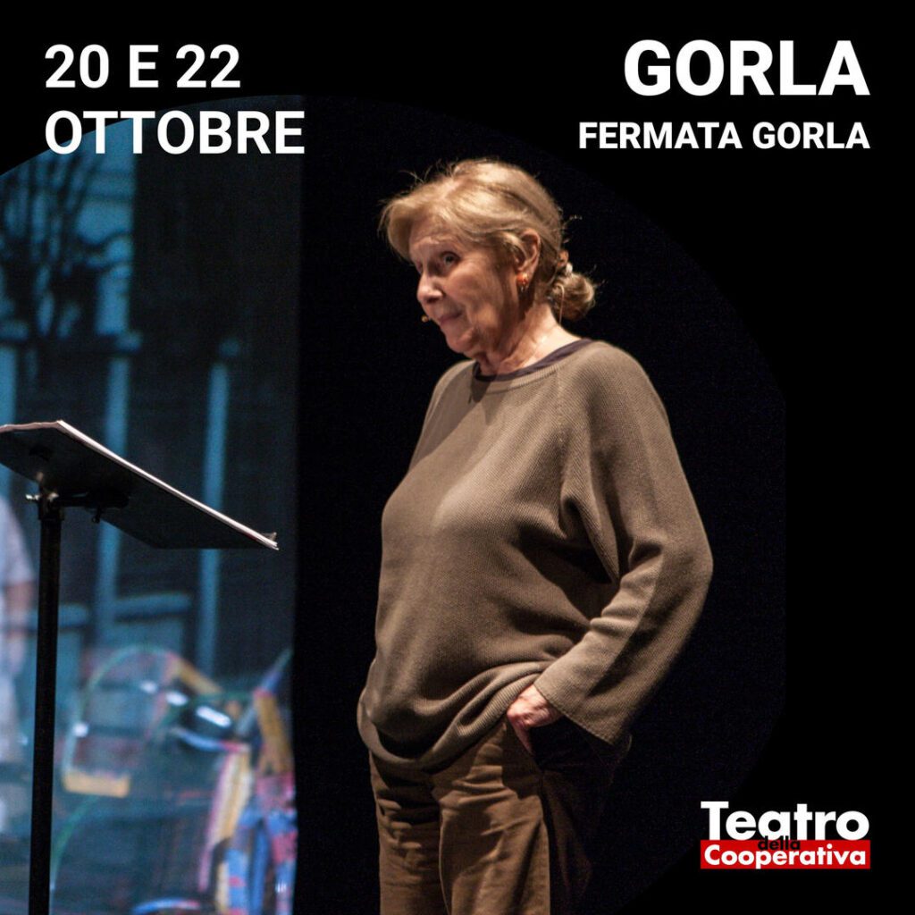 Giulia Lazzarini al Teatro della Cooperativa