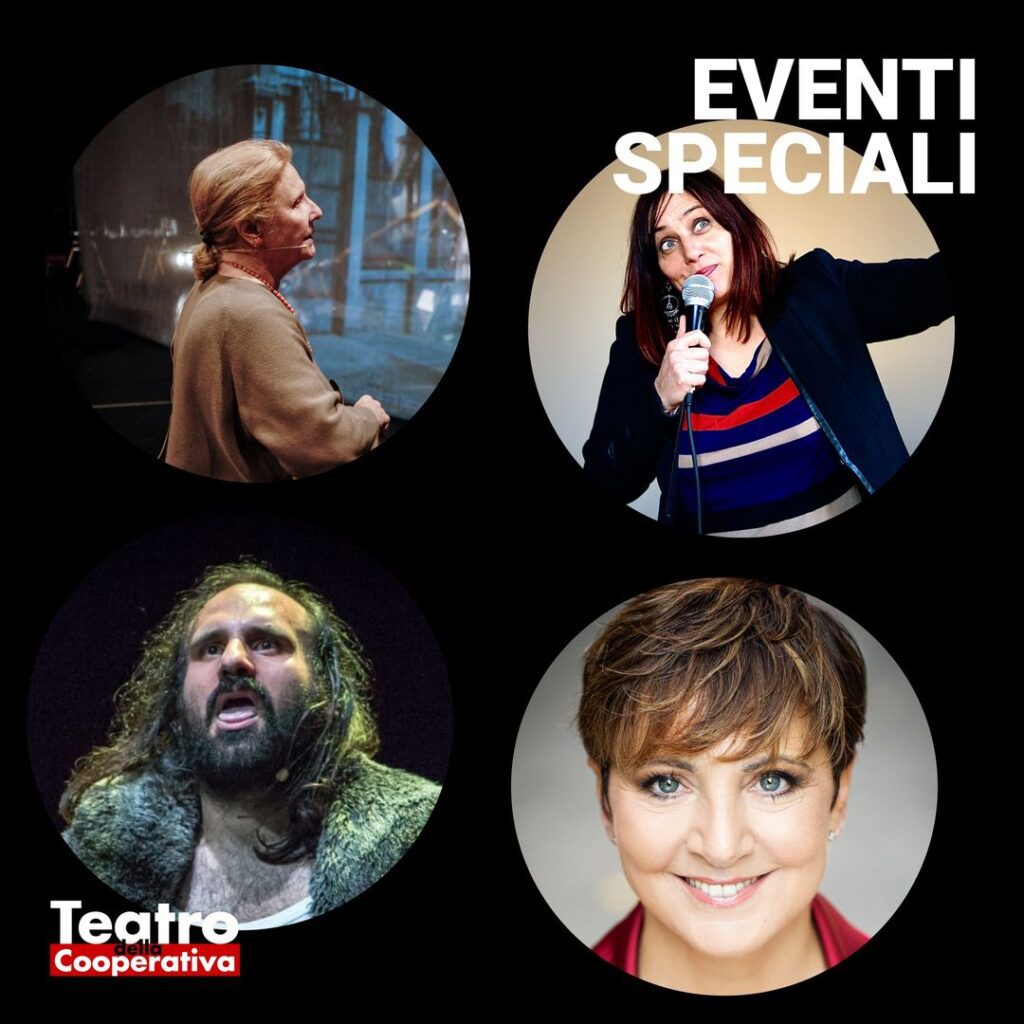 Eventi speciali al teatro della Cooperativa