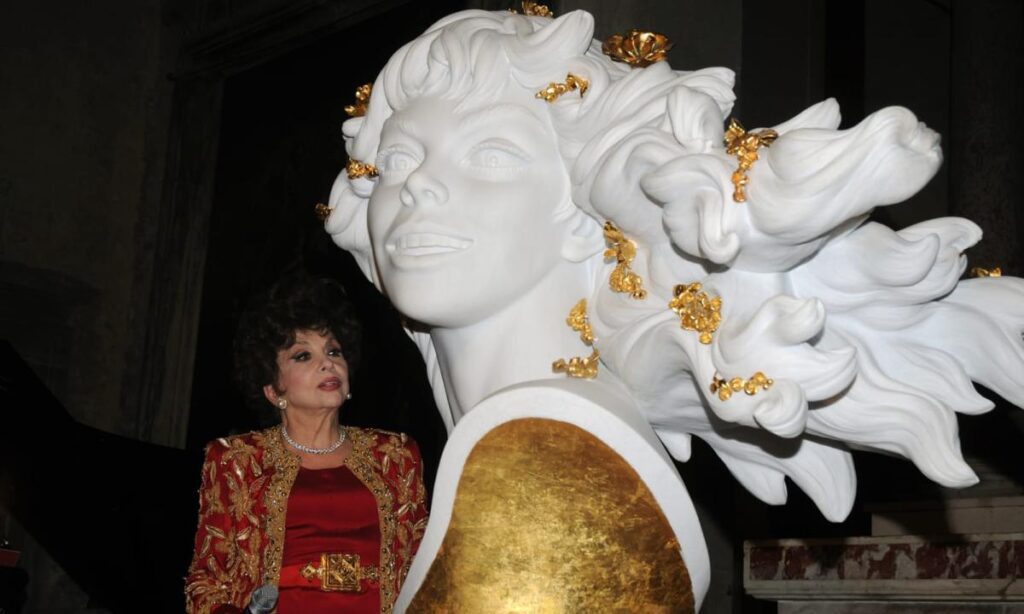 Gina Lollobrigida scultrice