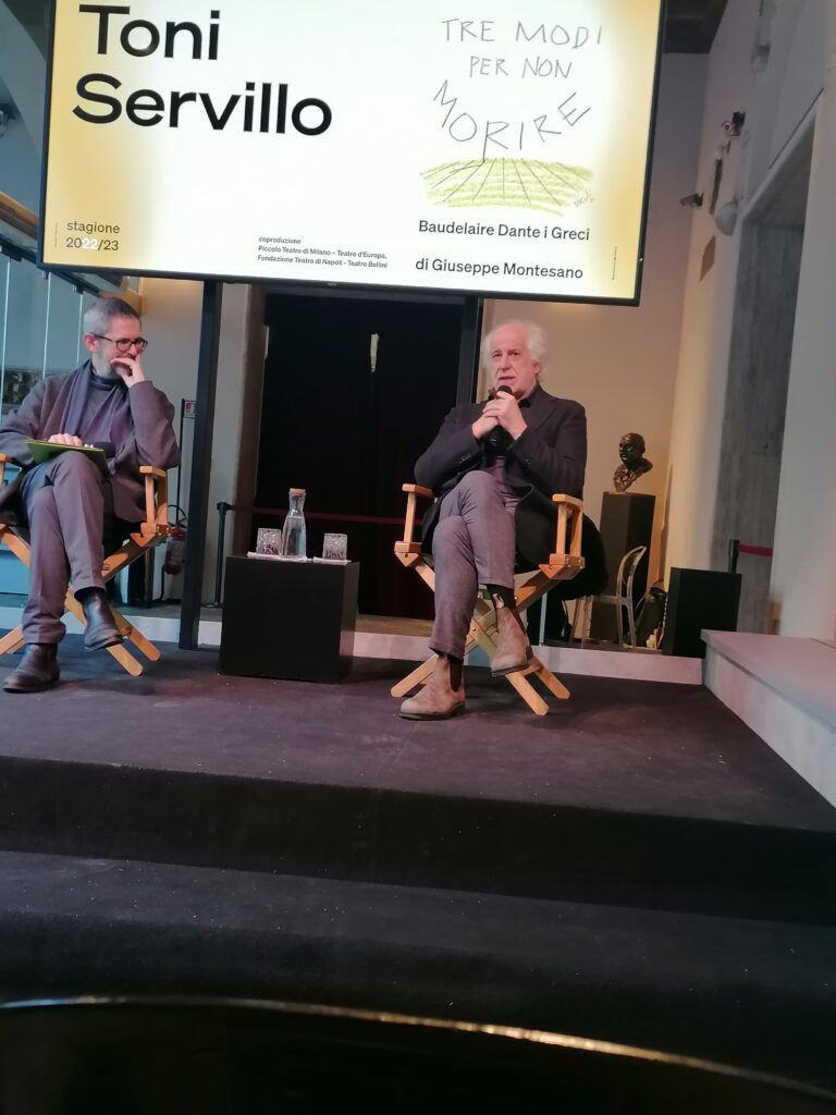 Claudio Longhi e Toni Servillo