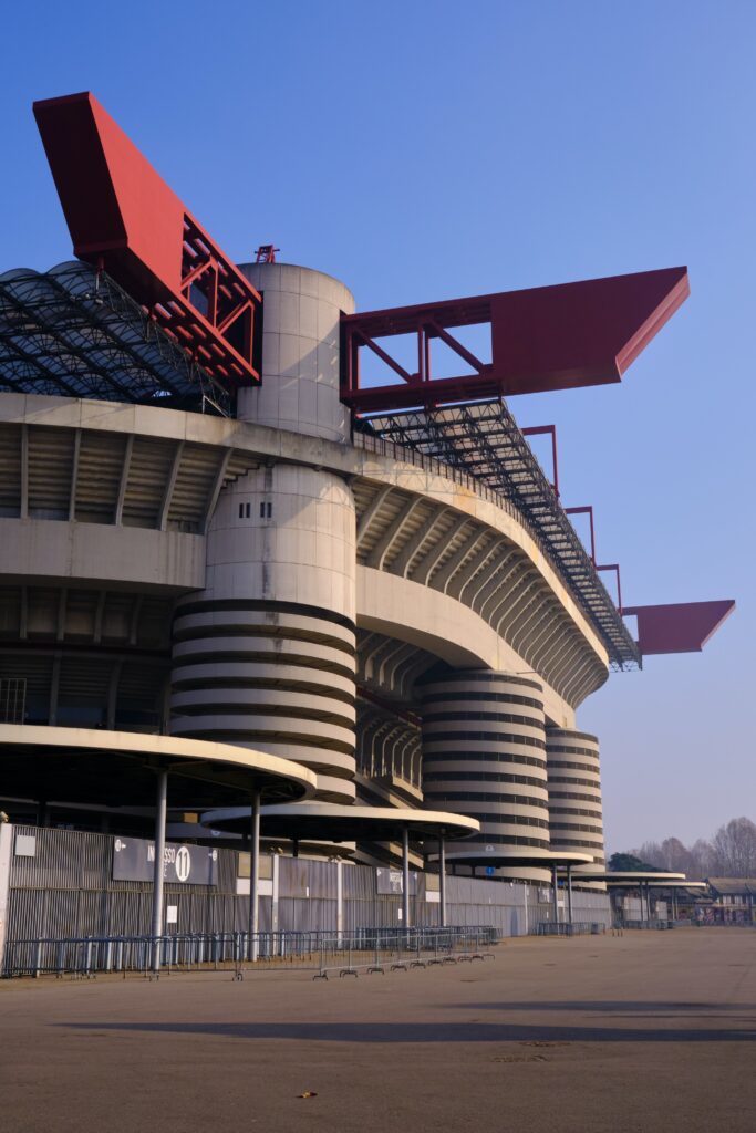 Lo Stadio San Siro di Milano