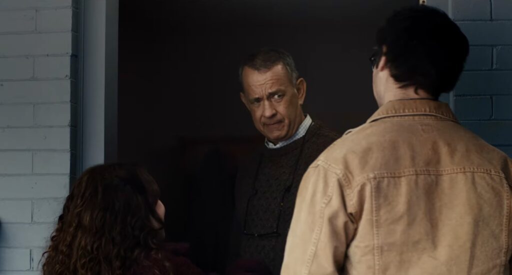 Non così vicino film Tom Hanks Cinema