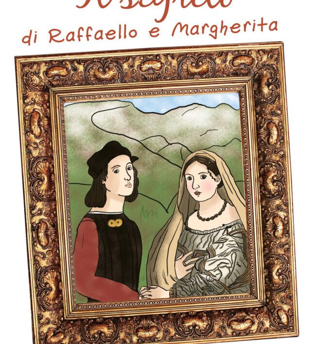 La copertina di "Il Segreto di Raffaello e Margherita"