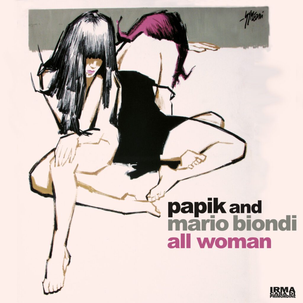 La cover di "All Woman" di Papik e Mario Biondi