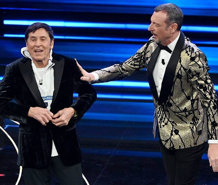 Amadeus e Morandi - Sanremo 2024