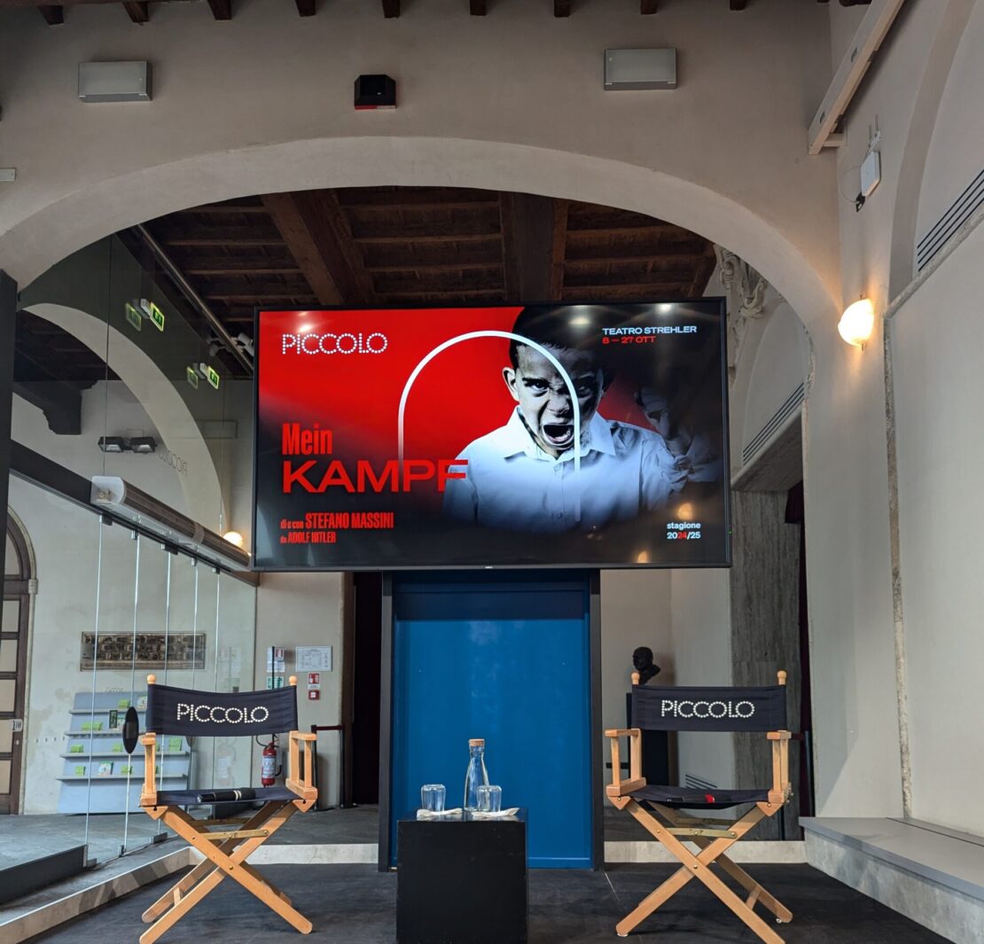 Conferenza stampa presentazione di mein Kampf