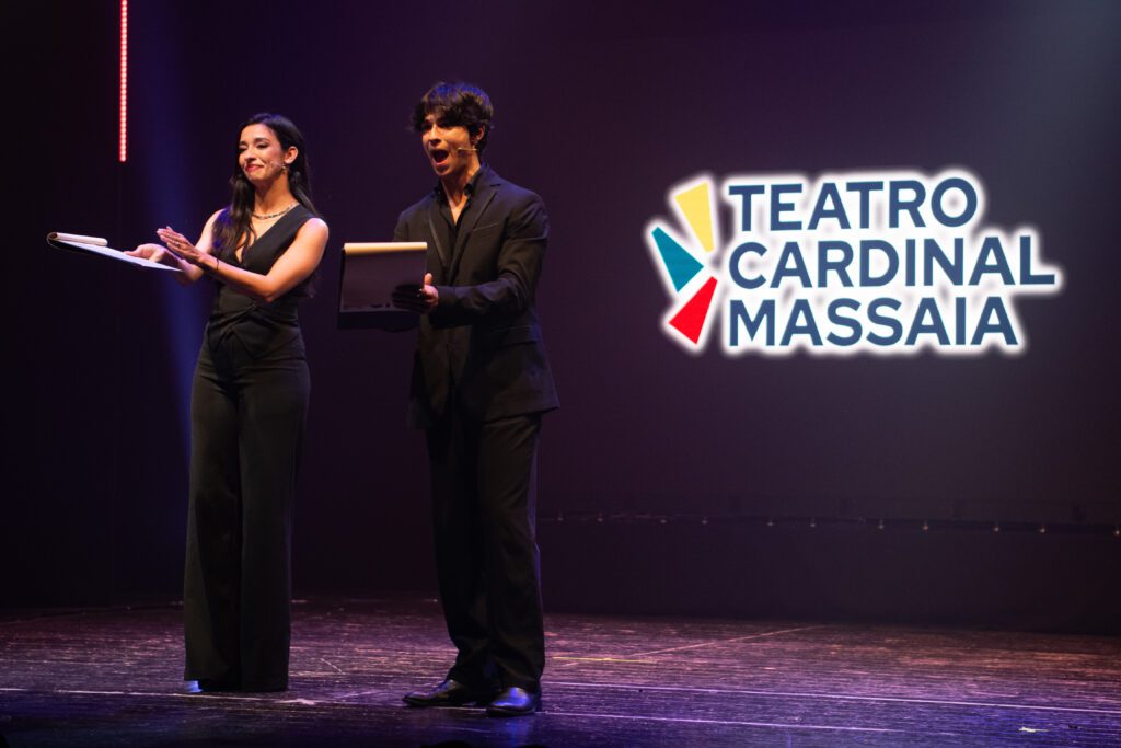 Luna Racini e Luca Simeone presentatori della serata