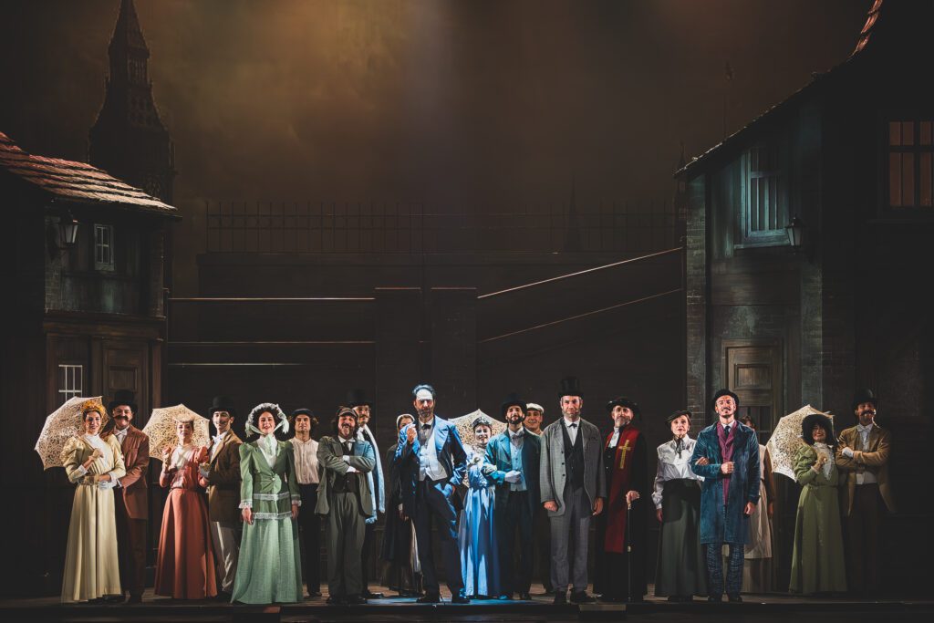 Sherlock Holmes il musical foto di scena